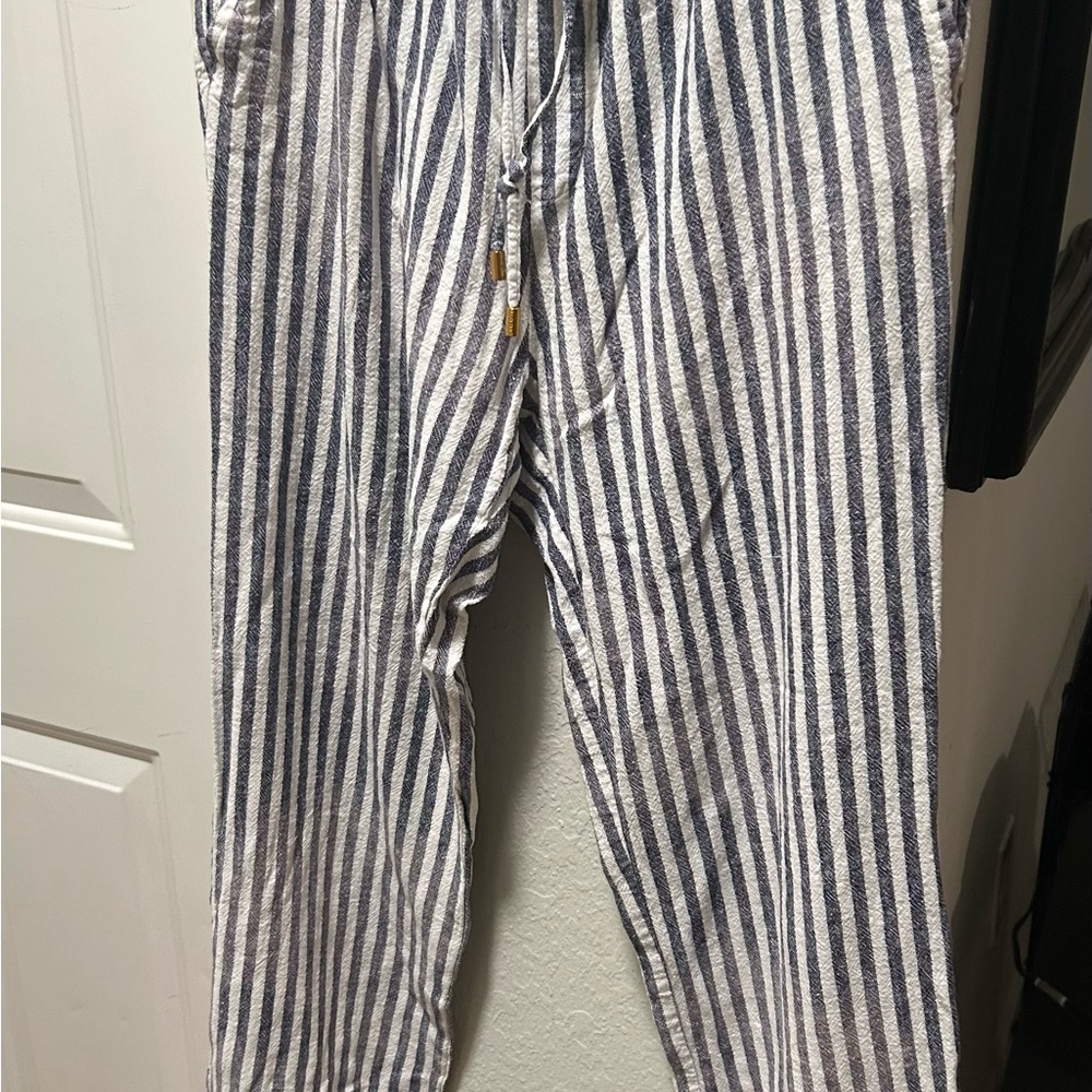 Ellen Tracy Linen Pants